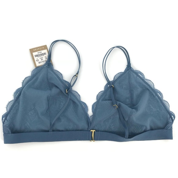 NEW Madewell Lace Liana Triangle Bra - Picture 2 of 2